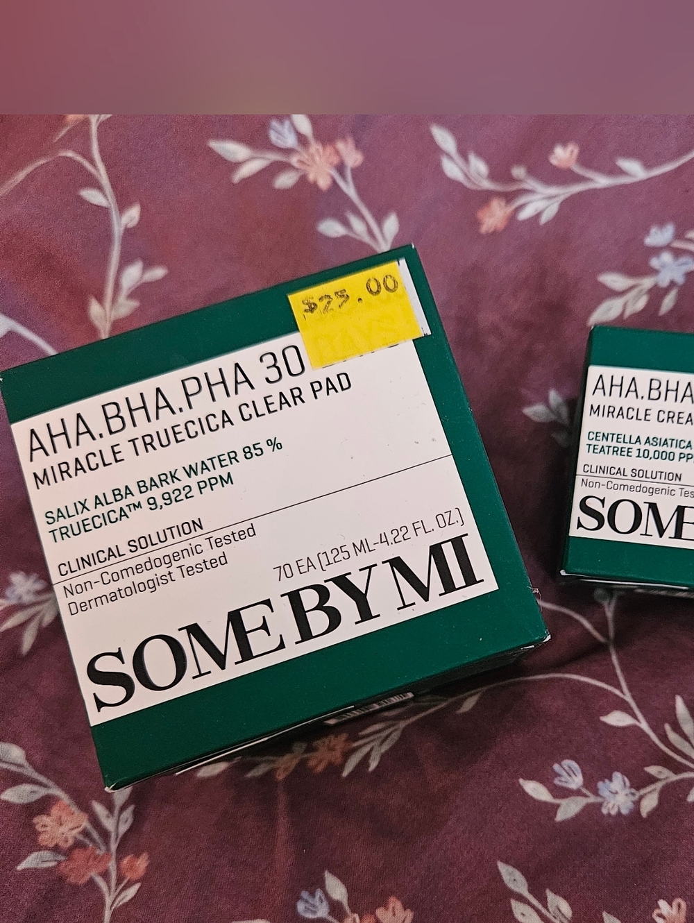Some By Mi AHA BHA PHA Miracle Set Pads + Cream Acne Treatment K-Beauty